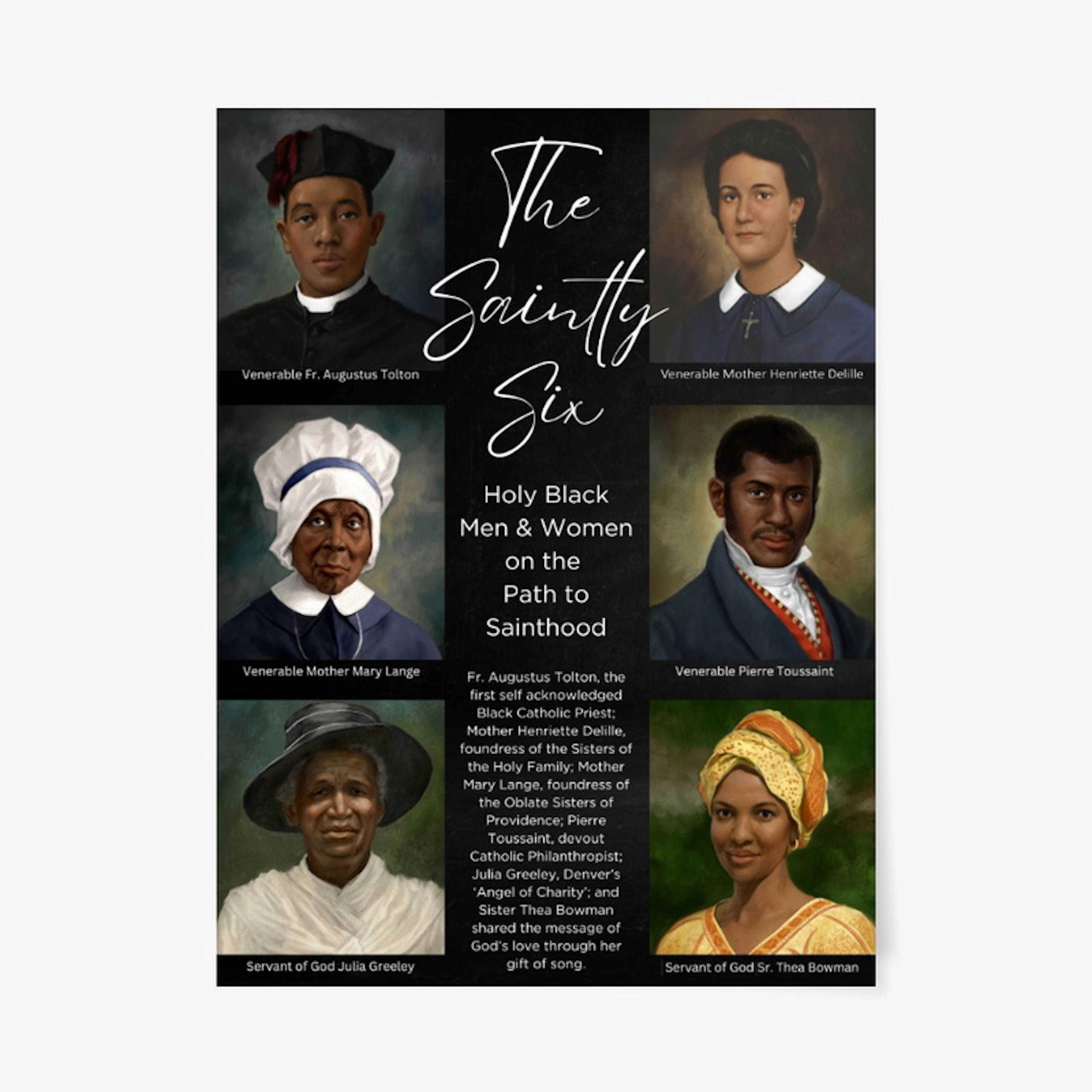 The Saintly Six Black Catholics