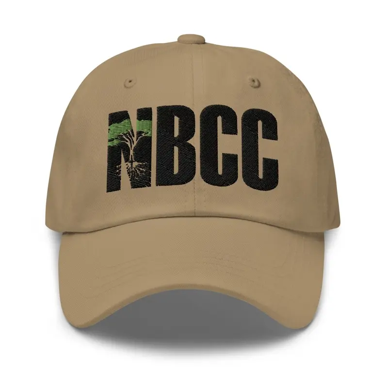 Black NBCC Logo with Green Tree